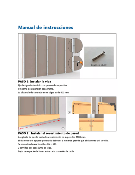 VIGA PARA PARED