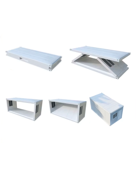 CASETA DE OBRA PLEGABLE