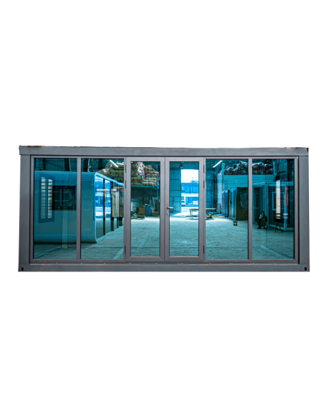 CASETA DE OBRA PLEGABLE