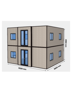 CASETA PLEGABLE 2 PLANTAS 2